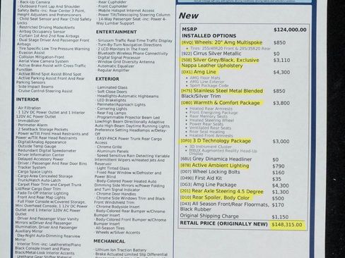 Used 2023 Mercedes-Benz S 580 4MATIC Sedan w/ AMG Line image 62