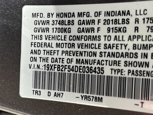 Used 2013 Honda Civic LX image 19