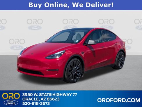 Used 2023 Tesla Model Y Performance AWD/4WD image 1
