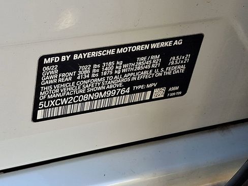 Used 2022 BMW X7 xDrive40i w/ Premium Package image 33