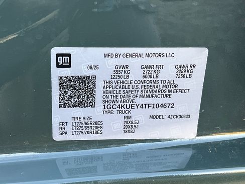 Used 2026 Chevrolet Silverado 3500 LTZ w/ LTZ Plus Package image 58