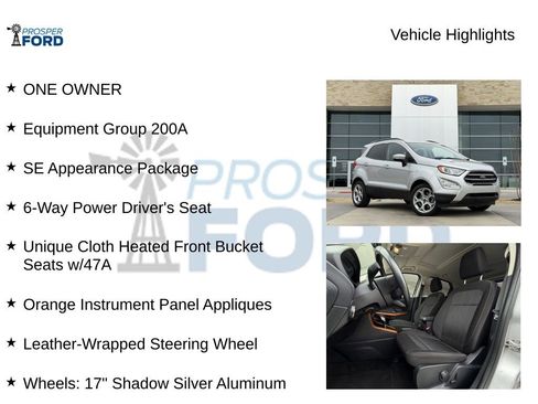 Used 2021 Ford EcoSport SE w/ SE Appearance Package image 5