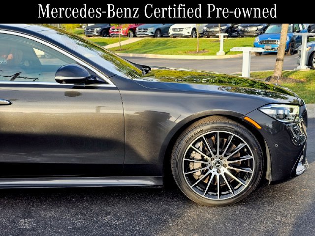 Certified 2021 Mercedes-Benz S 580 4MATIC Sedan w/ AMG Line image 7