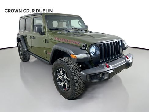 Used 2021 Jeep Wrangler Unlimited Rubicon w/ LED Lighting Group AWD/4WD image 3