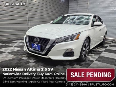 Used 2022 Nissan Altima 2.5 SV w/ SV Premium Package