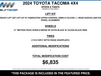 Used 2024 Toyota Tacoma TRD Sport w/ TRD Sport Premium Package AWD/4WD video 2