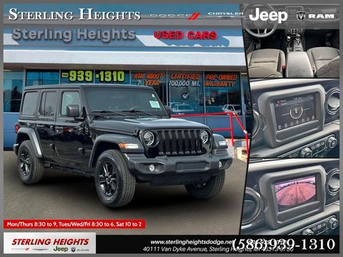 Used 2023 Jeep Wrangler Sport image 1