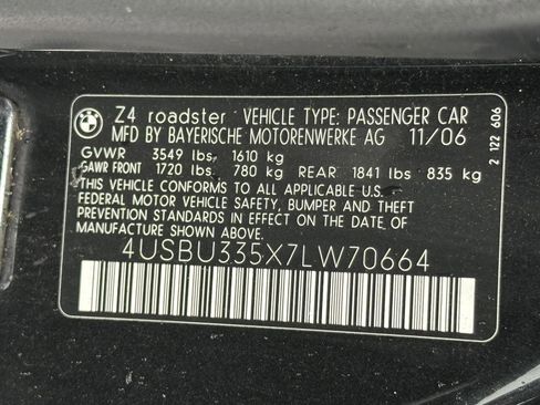 Used 2007 BMW Z4 3.0i image 15