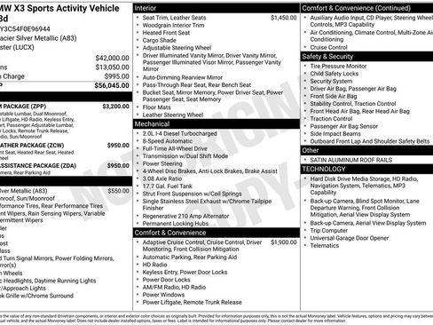 Used 2015 BMW X3 xDrive28d image 2