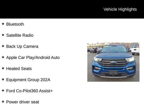 Used 2021 Ford Explorer XLT w/ Equipment Group 202A image 6