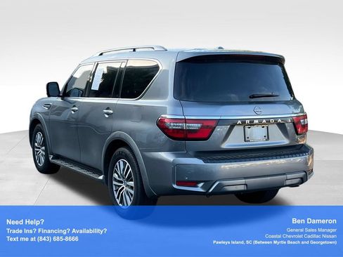 Used 2023 Nissan Armada SL w/ Captain's Chairs Package RWD image 7