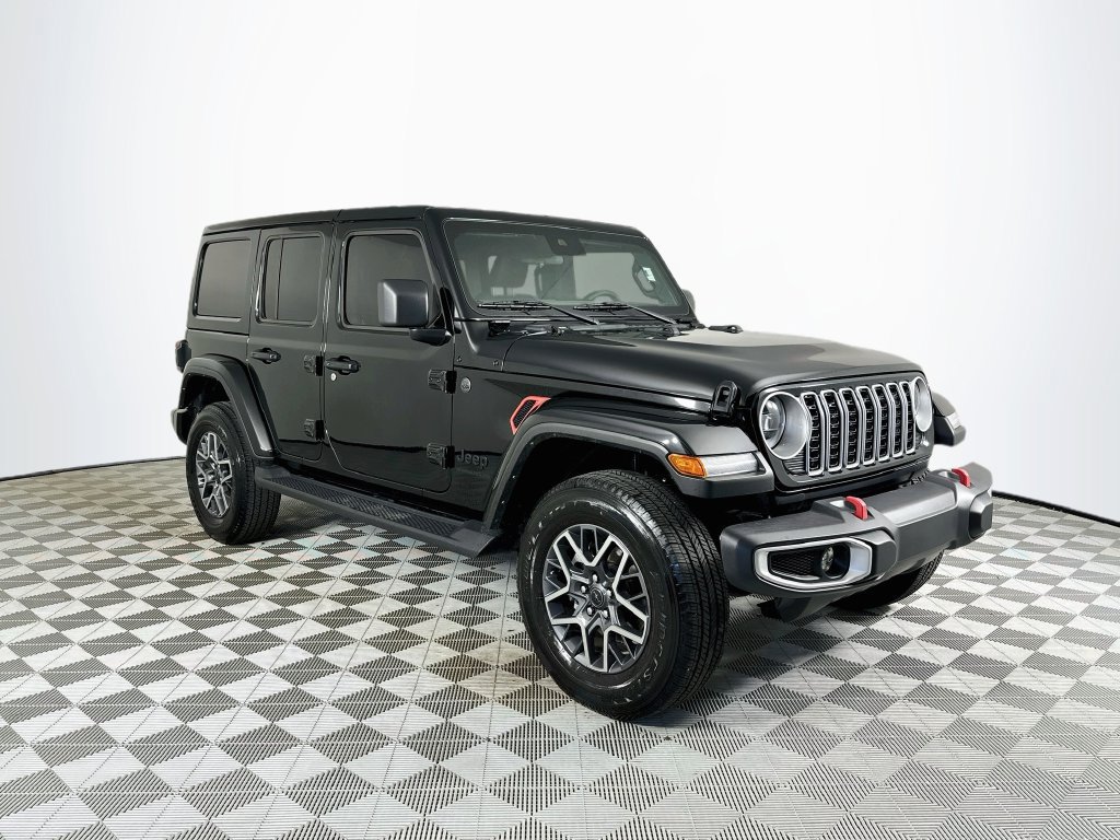 Used 2025 Jeep Wrangler Unlimited Sahara AWD/4WD image 1