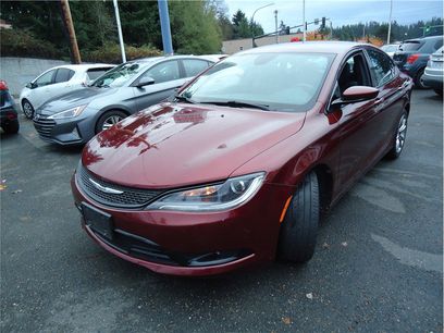 Used 2015 Chrysler 200 S w/ Navigation & Sound Group I