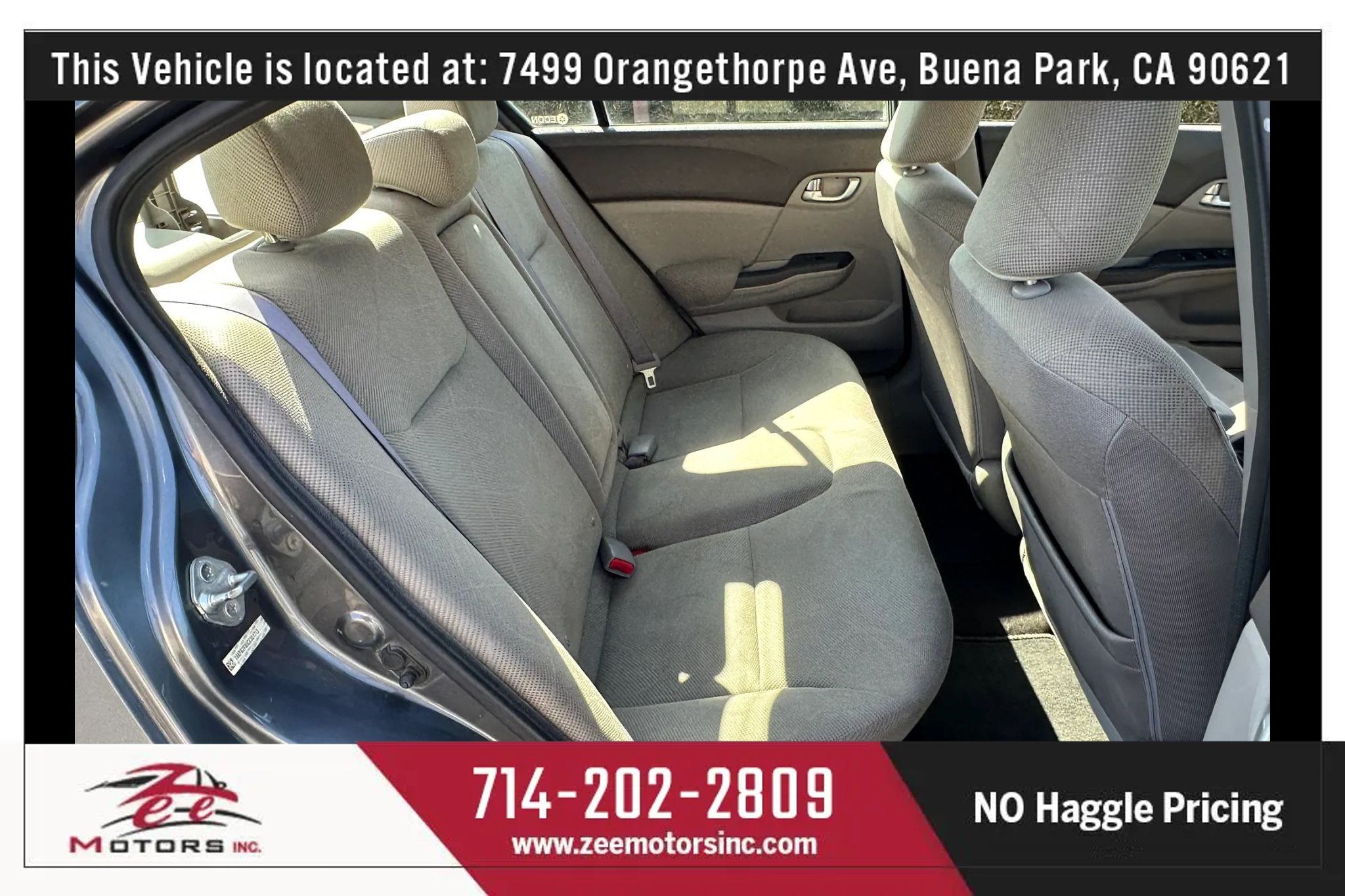 Used 2012 Honda Civic EX image 22