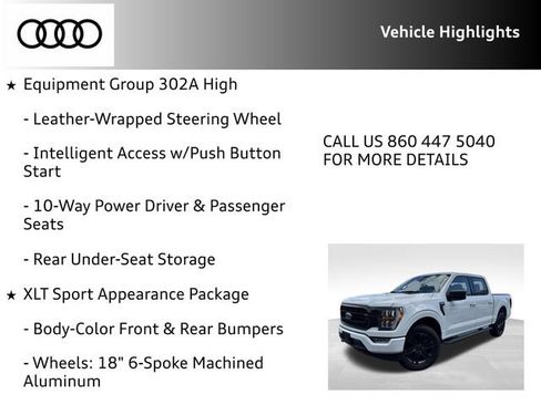 Used 2021 Ford F150 XLT w/ Equipment Group 302A High AWD/4WD image 22