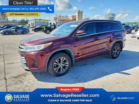 Used 2017 Toyota Highlander LE FWD image 1