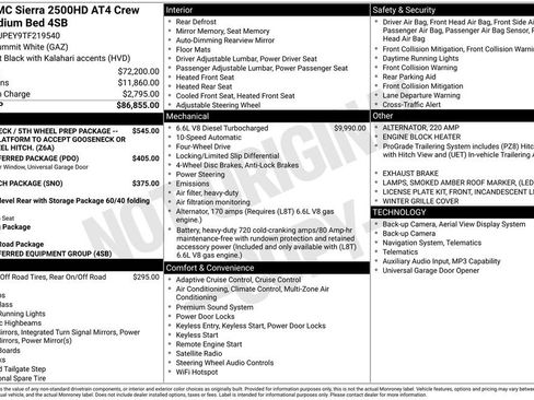New 2026 GMC Sierra 2500 AT4 AWD/4WD image 10
