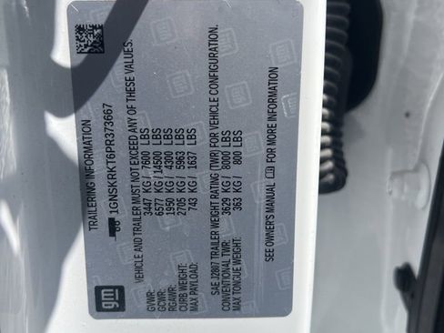 Used 2023 Chevrolet Tahoe RST w/ Luxury Package image 14