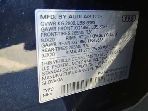 New 2026 Audi Q7 2.0T Premium image 9