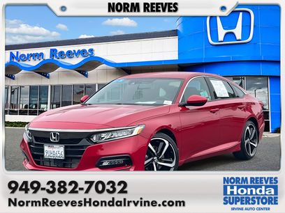 Certified 2019 Honda Accord Sport