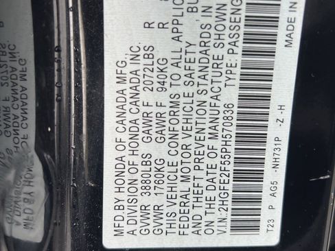 Used 2023 Honda Civic Sport image 24