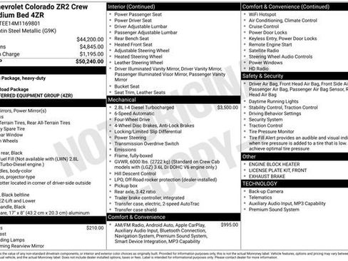Used 2021 Chevrolet Colorado ZR2 AWD/4WD image 24