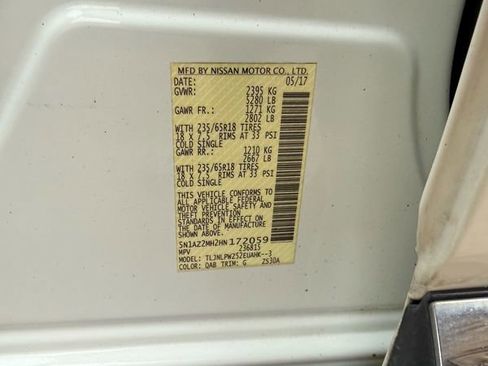 Used 2017 Nissan Murano S w/ Navigation Package image 30