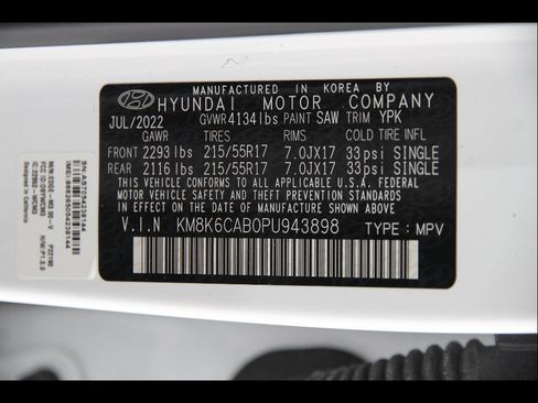 Certified 2023 Hyundai Kona SEL AWD/4WD image 23