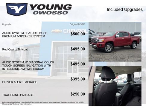 Used 2017 GMC Canyon SLT w/ Driver Alert Package image 4