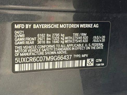 Used 2021 BMW X5 xDrive40i w/ M Sport Package AWD/4WD image 30