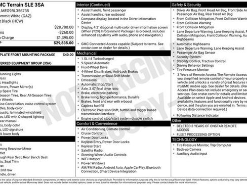 Certified 2024 GMC Terrain SLE FWD image 6