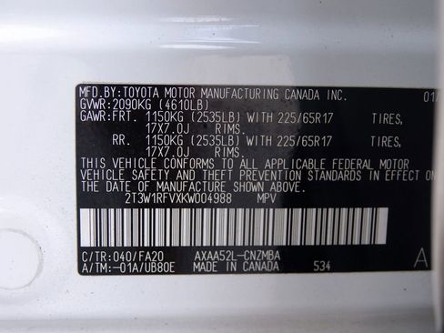 Used 2019 Toyota RAV4 XLE image 42