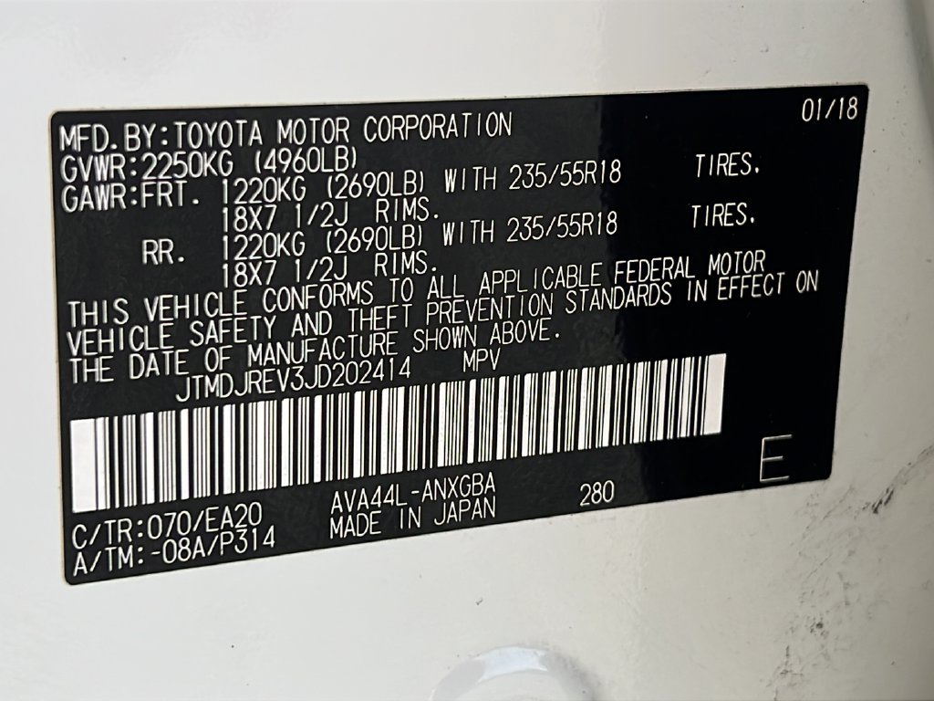 Used 2018 Toyota RAV4 Limited AWD/4WD image 25