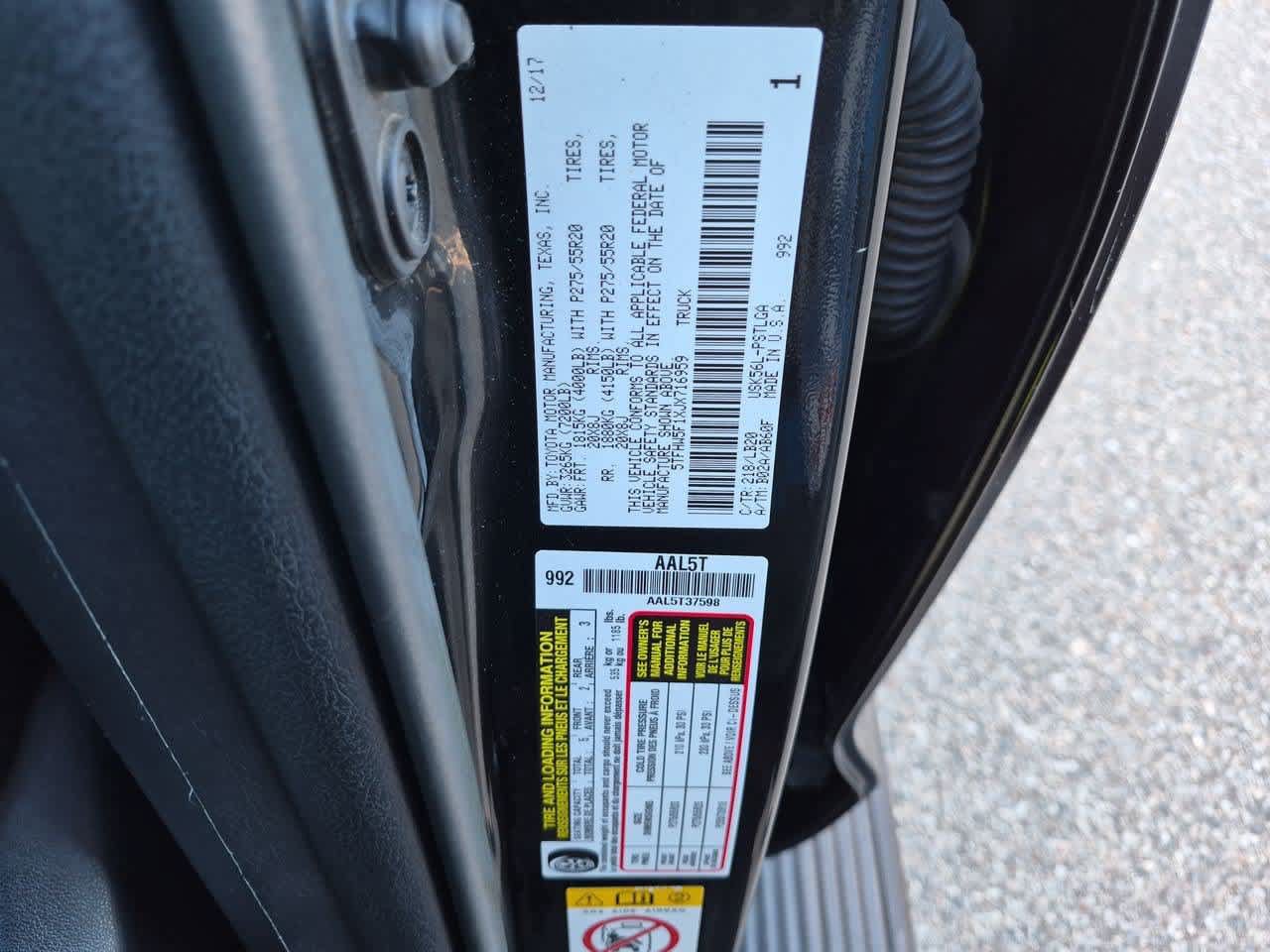 Used 2018 Toyota Tundra Limited w/ Limited Premium Package AWD/4WD image 36