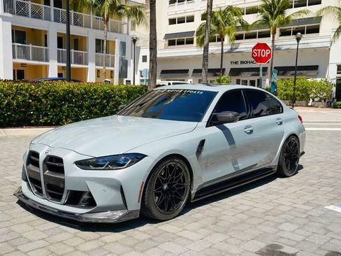 Used 2023 BMW M3 Competition w/ M Carbon Exterior Package AWD/4WD image 2