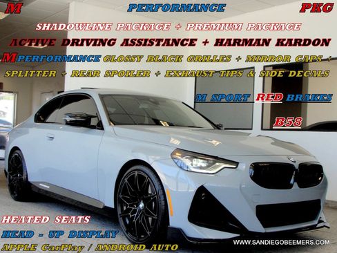 Used 2024 BMW M240i Coupe w/ Premium Package RWD image 1