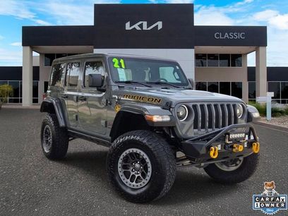 Used 2021 Jeep Wrangler Unlimited Rubicon w/ Xtreme Recon 35" Tire Package