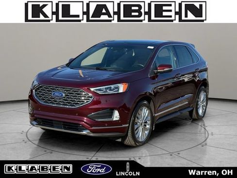 Certified 2020 Ford Edge Titanium w/ Equipment Group 301A AWD/4WD image 1