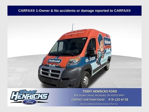 Used 2016 RAM ProMaster 1500 w/ Premium Appearance Group FWD image 1