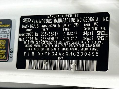 Used 2017 Kia Sorento LX image 29