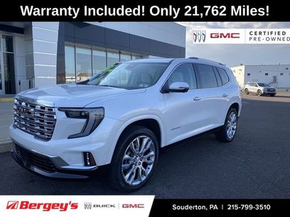 Used 2025 GMC Acadia Denali w/ Super Cruise Package
