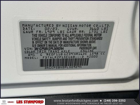 Used 2023 Nissan Kicks S FWD image 19