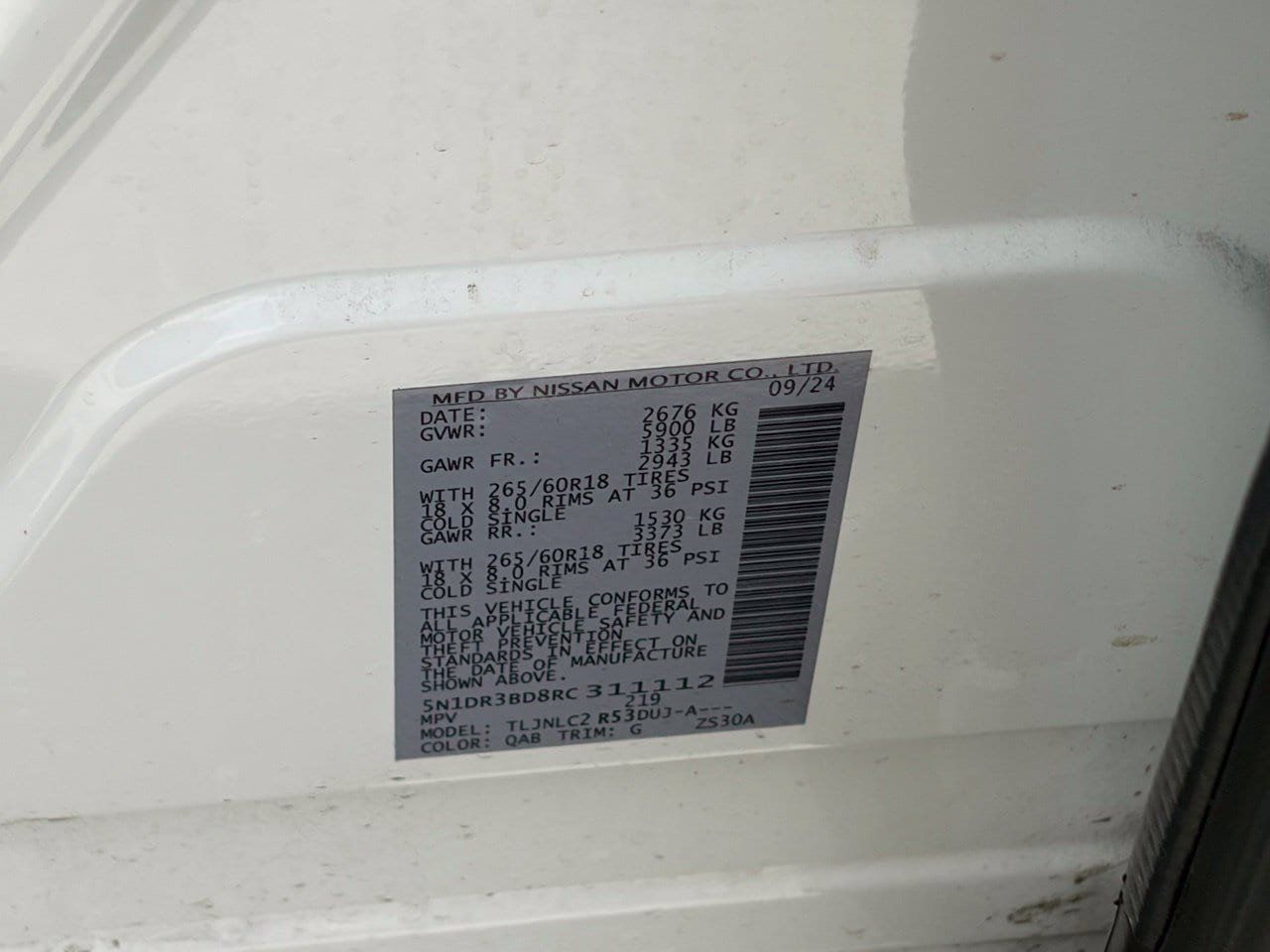 Used 2024 Nissan Pathfinder Rock Creek AWD/4WD image 12