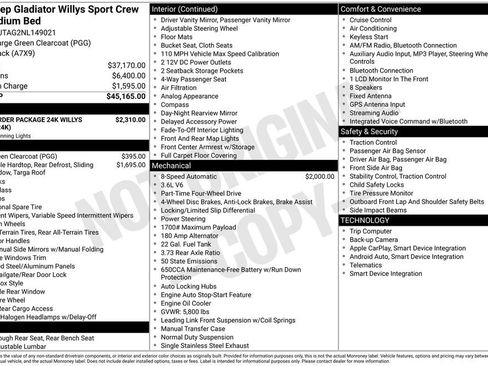 Used 2022 Jeep Gladiator Sport image 28