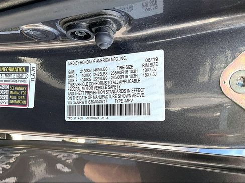 Used 2019 Honda CR-V EX-L image 17