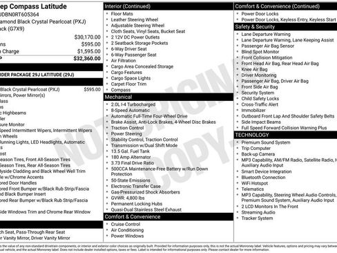Used 2024 Jeep Compass Latitude AWD/4WD image 7