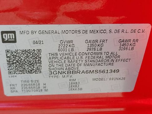 Used 2021 Chevrolet Blazer LT FWD image 32