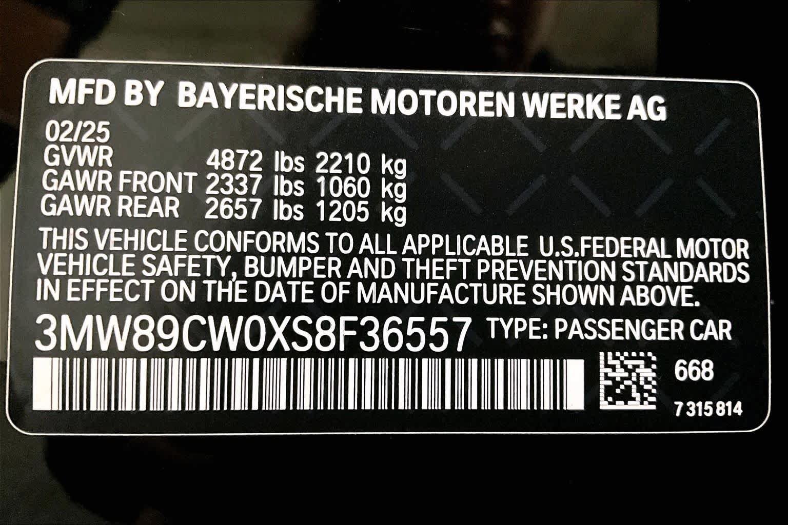 Used 2025 BMW 330i xDrive Sedan w/ Premium Package AWD/4WD image 33