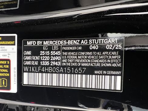Certified 2025 Mercedes-Benz E 350 E 350 image 34