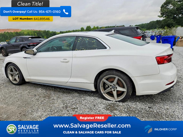 Used 2018 Audi A5 2.0T Premium Plus w/ Premium Plus AWD/4WD image 3